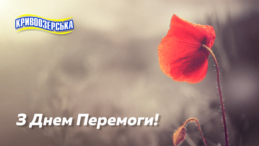 Прев'ю картинка для новини - Кривоозерська вітає з Днем Перемоги!